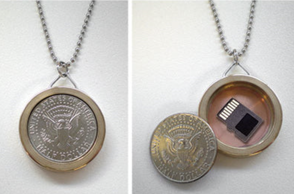 Half Dollar Pendant Safe — Kopis Designs